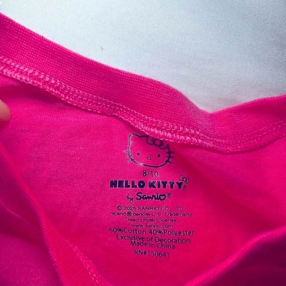 Hello Kitty Pink Graphic Tee - Picture 2 of 2